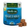 Herb-ox Vegetable Bouillon Cubes, 25 Cubes (Pack of 12)