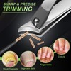 Ingrown Toenail Clippers, Slanted Nail Clippers for Thick Nails for
