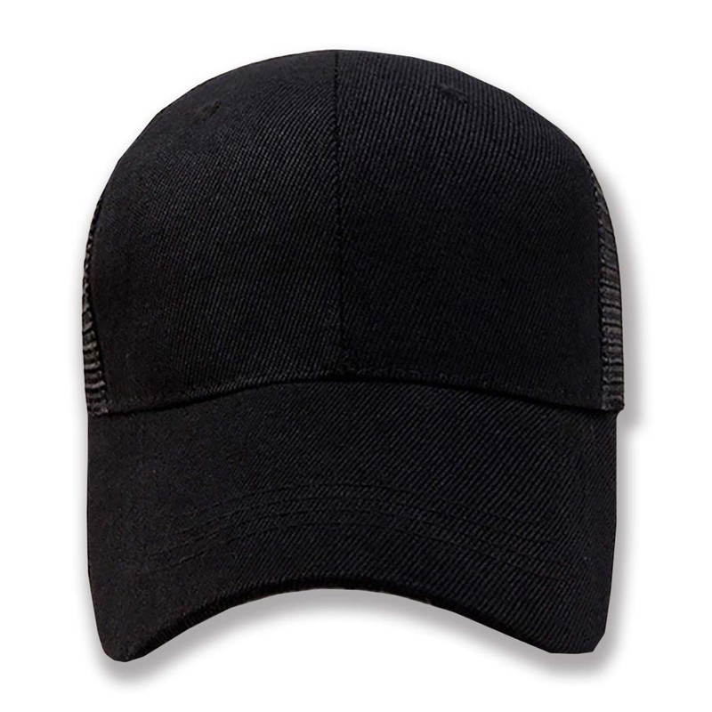 White Fang CA139 Hat, Mesh Cap, Plain, Stylish, Cool, Casual,