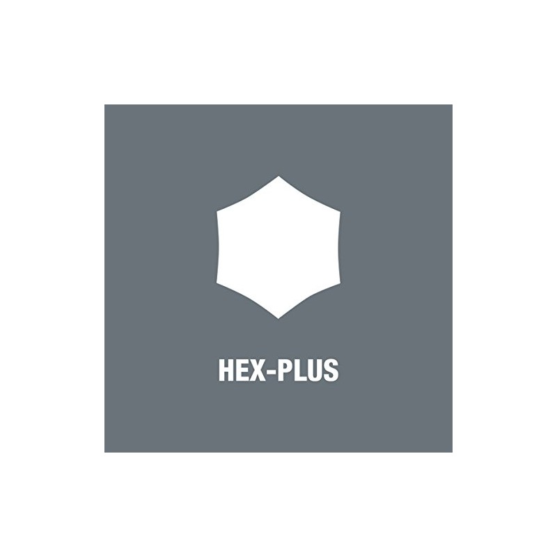 Wera - 5023120001 Kraftform Plus 354 Hex-Plus 5mm Hexagon Professional