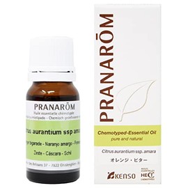 Pranarom Orange Bitter, 0.3 fl oz (10 ml) (PRANAROM Chemo Type Essential Oil)