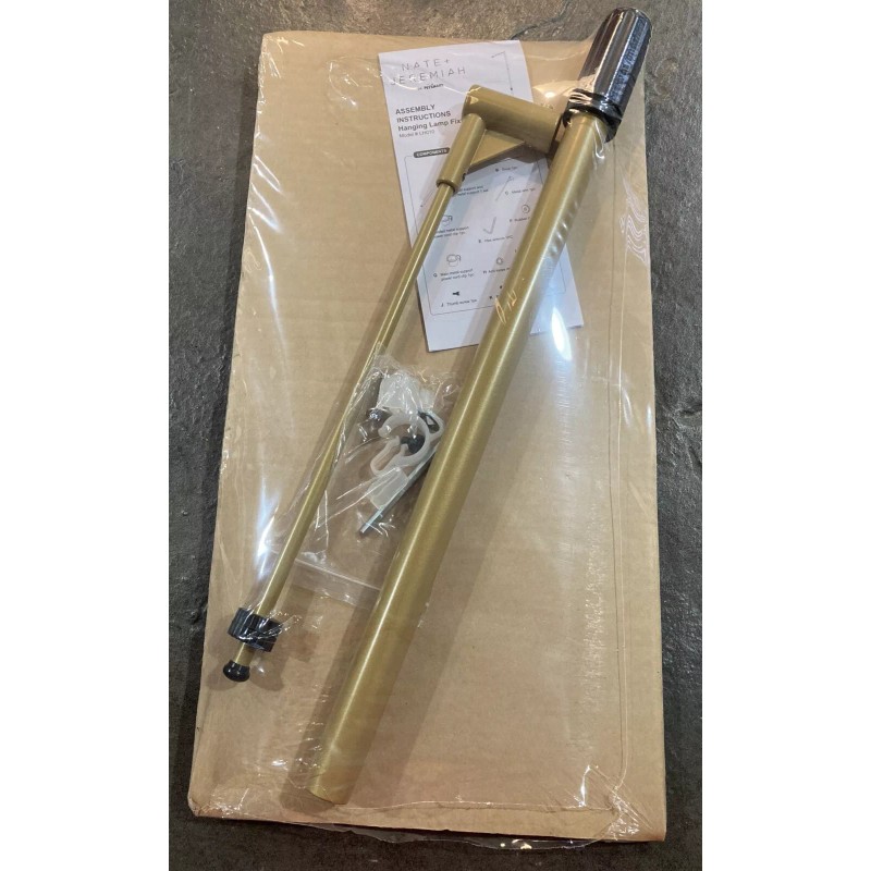 Nate and Jeremiah Bronze Adjustable Lamp Stand