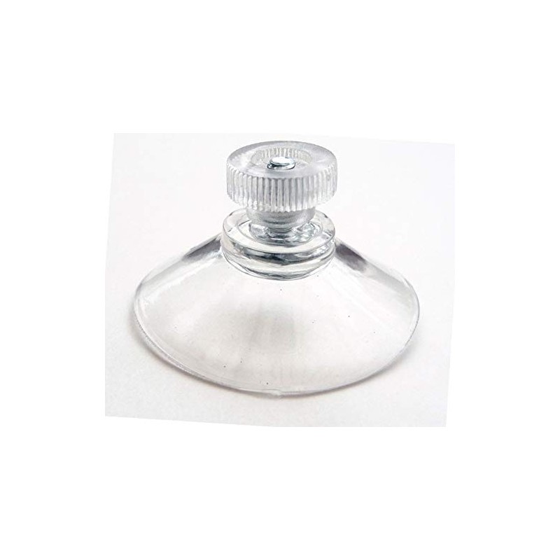 40mm Thumb Screw Suction Cups With Clear Transparent Nuts M4