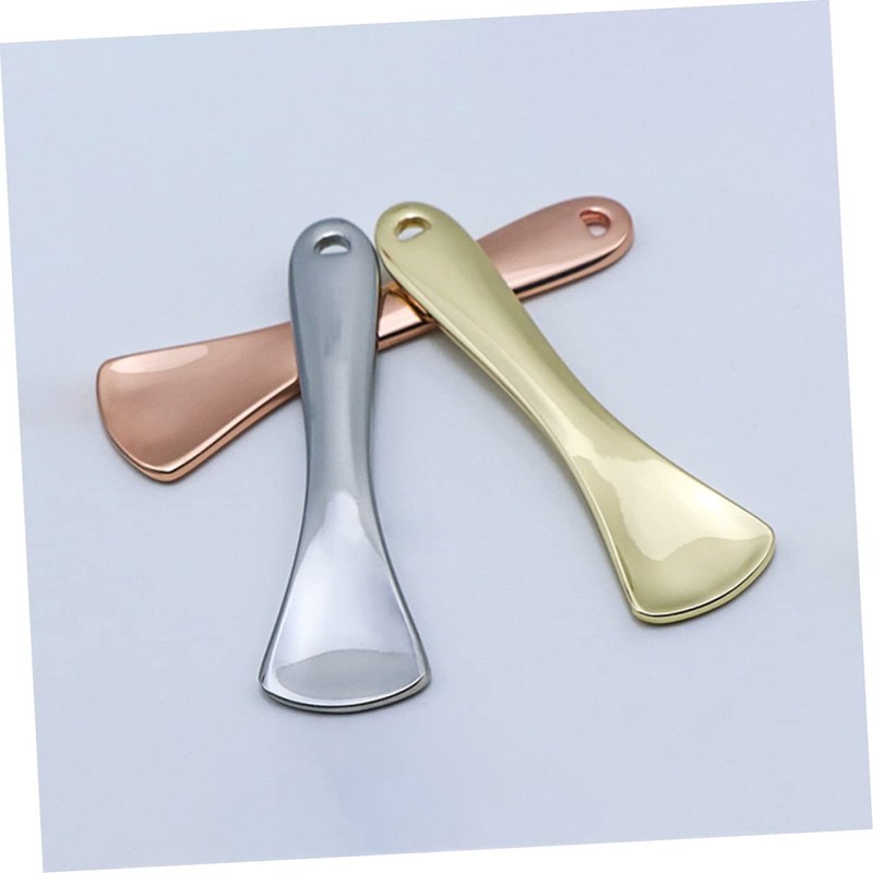 WOONEKY Cosmetic Spatulas for Women Makeup Mask Spoons Mini Eye