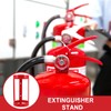 HOMSFOU Metal Holder Stand Extinguisher Base for Office Easy Installation