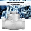 Akozon Swing Check Valve 1 Inch DN25 Check Valve Stainless