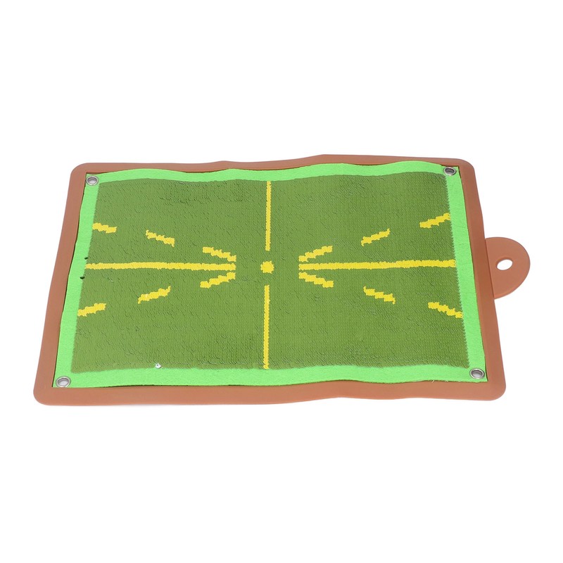 Swing Golfing Practice Hitting Mat with Pin Buckle Silicone Golfing
