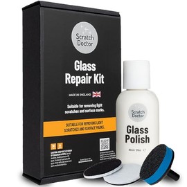 Scratch Doctor Glass Repair Kit Car Window Windscreen Scratch Remover Fix Surface Marks on any Domestic or Auto Glass Surface