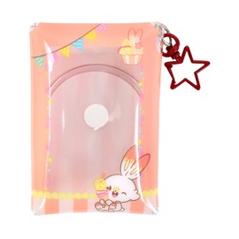 Marimo Craft pokemon0026 Hibany (PKP-099) Pokémon Surprise Photo Frame, Small Size, Clear Multi Case, Small Size, Pouch, Coin Purse, Clear, Women's, Men's, Girls, Unisex, Commuting to Work or School,
