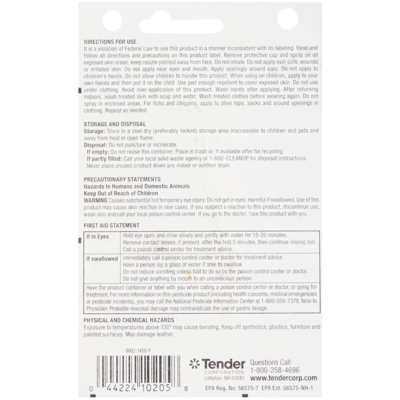 Ben's 100% DEET Mosquito, Tick and Insect Repellent, 1.25 Ounce