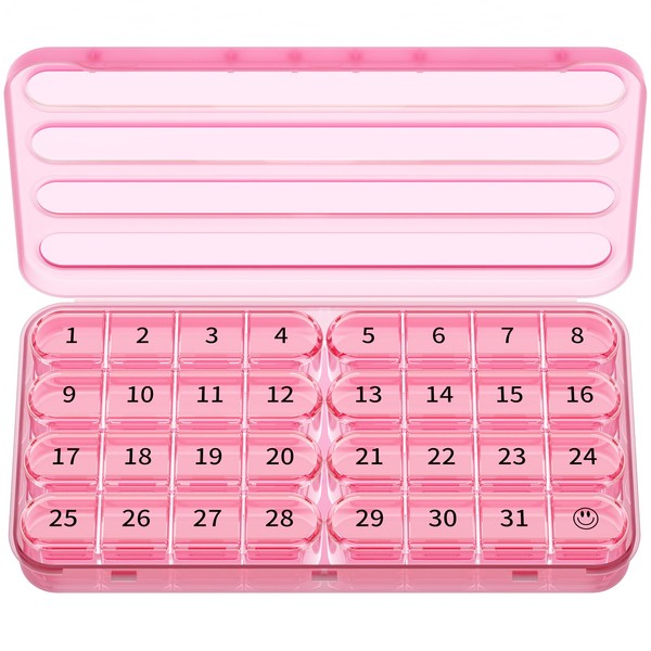 Zoksi Zoksi Monthly Pill Organizer 1 Time a Day, One