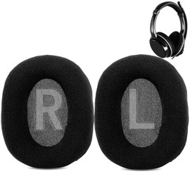 DowiTech Soft Replacement Ear Pads Compatible with Turtle Beach Ear Force PX21 Ear Force PX22 Headphones Ear Pads with Comfortable Fabric and Memory Foam