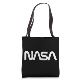 NASA Red Worm Logo Space Astronauts USA Tote Bag