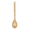 KitchenAid KQG604OHBBE, Bamboo Slotted Spoon, 32.5 cm, Wood
