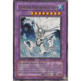 Yu-Gi-Oh! - Elemental Hero Absolute Zero (YG04-EN001) - GX Manga Promos Series 4 - Promo Edition - Ultra Rare
