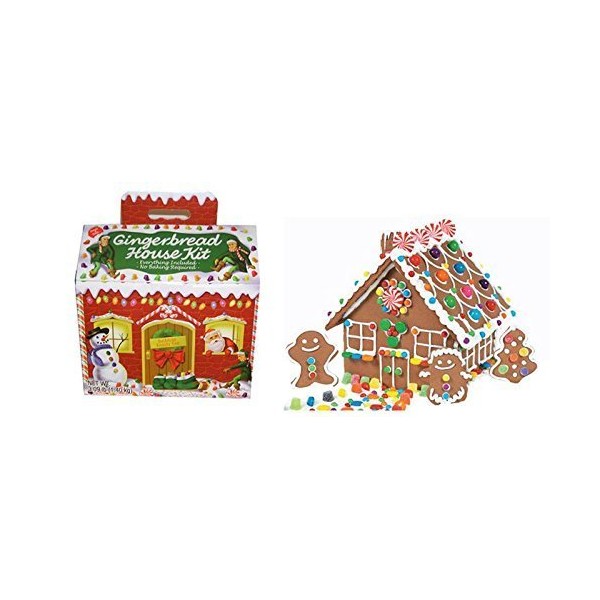 Create-a-treat Gingerbread House Kit, Deluxe Model net wt.2.66 lbs