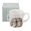 Wrendale Twits (Owl) Single Mug, Bone China Multi-Colour, 9.2 x