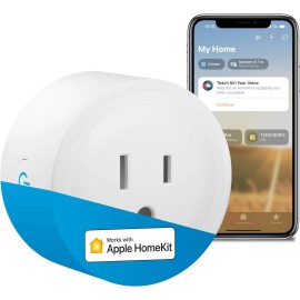 OUVOPO WiFi Mini Remote Smart Plug for Apple HomeKit Smart Outlet Home Automation