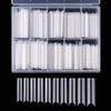 Puntas de uñas postizas curvadas largas en C curvas, 200