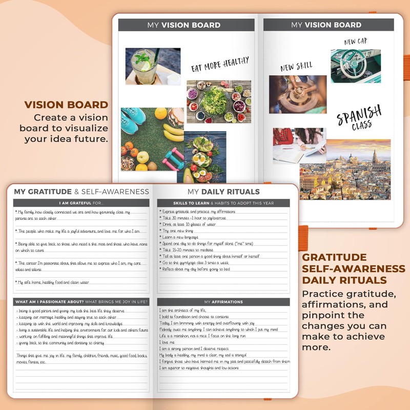 Clever Fox Planner – Undated Weekly & Monthly Planner for
