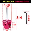 PPR100 PVC Pipe Reamer 1-Inch Head with 1/4-Inch Hex Shaft