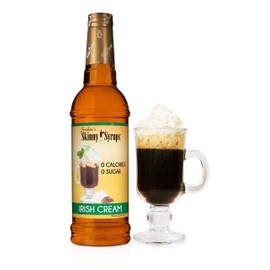 Jordan's Skinny Syrups Irish Cream, Sugar Free Flavoring Syrup, 25.4 Ounce Bottle (Pack of 6)