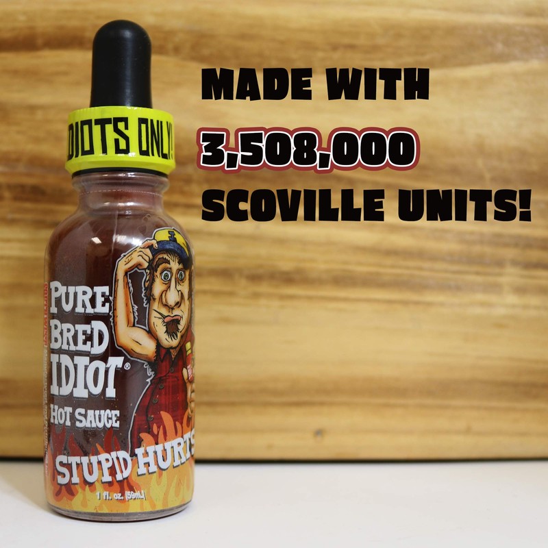Premium Gourmet Idiot Hot Sauce - Ultimate Hottest Hot Sauce