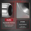 LCGP 3" Inlet Exhaust Tips, 3" Inlet x 3.5" Outlet