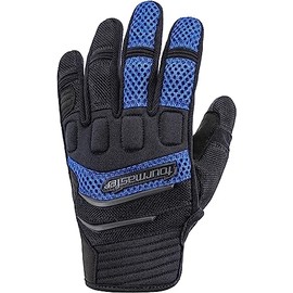 Tourmaster Women's Airflow Gloves (Blue, Large)