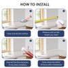 Flexible Quarter Round Molding,Peel and Stick Rubber Quarter Round Trim