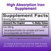 Feosol Complete Iron Supplements 30 Count High Absorption For Adults