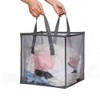 Pop Up Laundry Baskets - Mesh Collapsible Laundry Hampers Storage