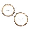 RIAH FASHION Multi Color Stretch Beaded Stackable Bracelets - Layering
