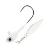 BUCKEYE LURES Single-Bladed Su-Spin Jighead with Willow Leaf Blade &