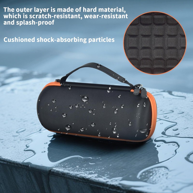 casmilee Case for JBL Flip 7 Bluetooth Speaker, Portable Holder