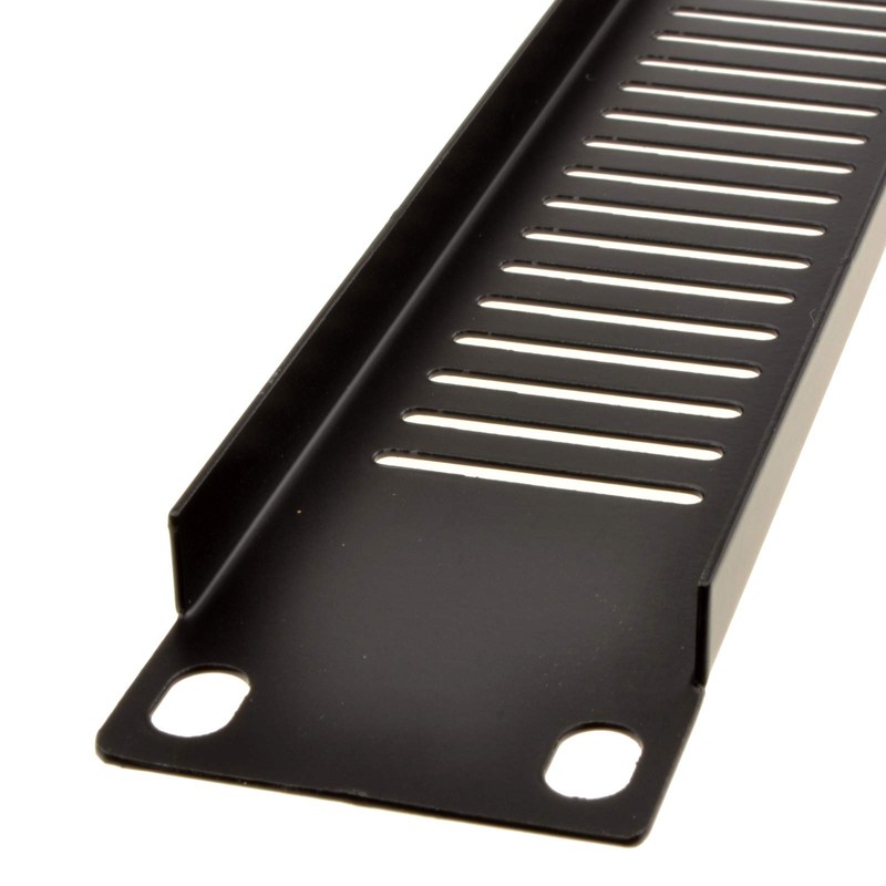 1U Blanking Plate for Comms Data Cabinet Rack 19 Vented