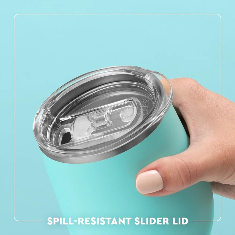 Swig Life 12oz Wine Tumbler with Lid, Stainless Steel, Dishwasher