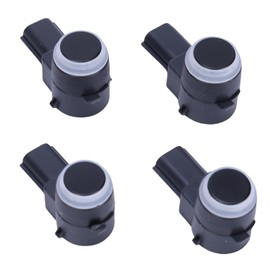 4pcs PDC Parking Assist Sensor Warterproof Reverse Backup Parking Sensor for Maserati Quattroporte Ghibli 2013-2022, for Levante 2017-2024 Front & Rear Bumper Parking Aid Sensor Replace 675000039