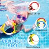SULIUDAJI Pack of 6 Diving Toys Children, Diving Rings for