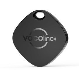 VOCOlinc Air Tag, Anti-Lost Tag, Apple "Find" (Compatible with iOS Only), Smart Tag, Lost Proof Tag, Ultra Thin (0.30 inches (0.75 cm), Bluetooth Tracker, Search Items (for Keys, Luggage), Replaceable