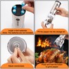 Weglad Electric Salt and Pepper Grinder Set, Adjustable Coarseness Salt