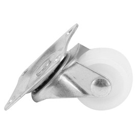 Ruedas giratorias universales, Mini rueda de vástago de Material de nailon para carrito, accesorio de bricolaje, rueda de muebles, 4 ruedas / 20 kg de capacidad de carga