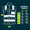 Professional Safety Vest / High Visibility Jacket / Fluorescent Yellow