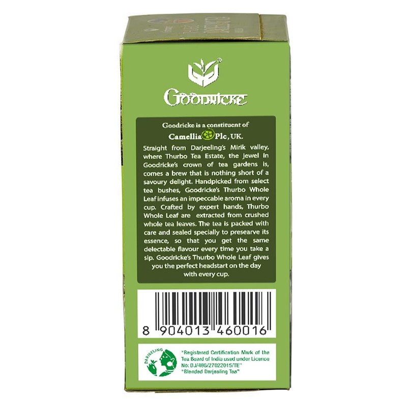 Goodricke Thurbo Whole Leaf Darjeeling Tea-250 gm