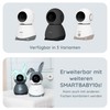 Alecto SMARTBABY10BE Video Baby Monitor with Camera and WiFi/WLAN -