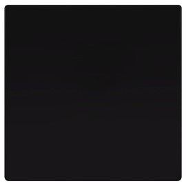 TG Screwless Double Blank Wall Plate, Child Safe Blank Device Outlet Cover, Mid-Size 2-Gang 4.88" H x 4.92" L, Polycarbonate Thermoplastic, UL Listed, SP-MB2-BK, Black (1 Pack)