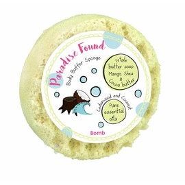 Bomb Paradise Found Body Buffer Sponge 200 g 3-in-1 Soap Sponge