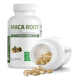 Maca 2000mg Energía + Equilibrio Hormonal (120) Americano Sabor Sin Sabor