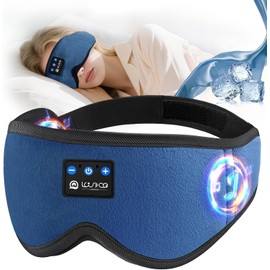 LOVE EYE Bluetooth Sleep Mask for Side Sleepers, Ultra Slim Headphones