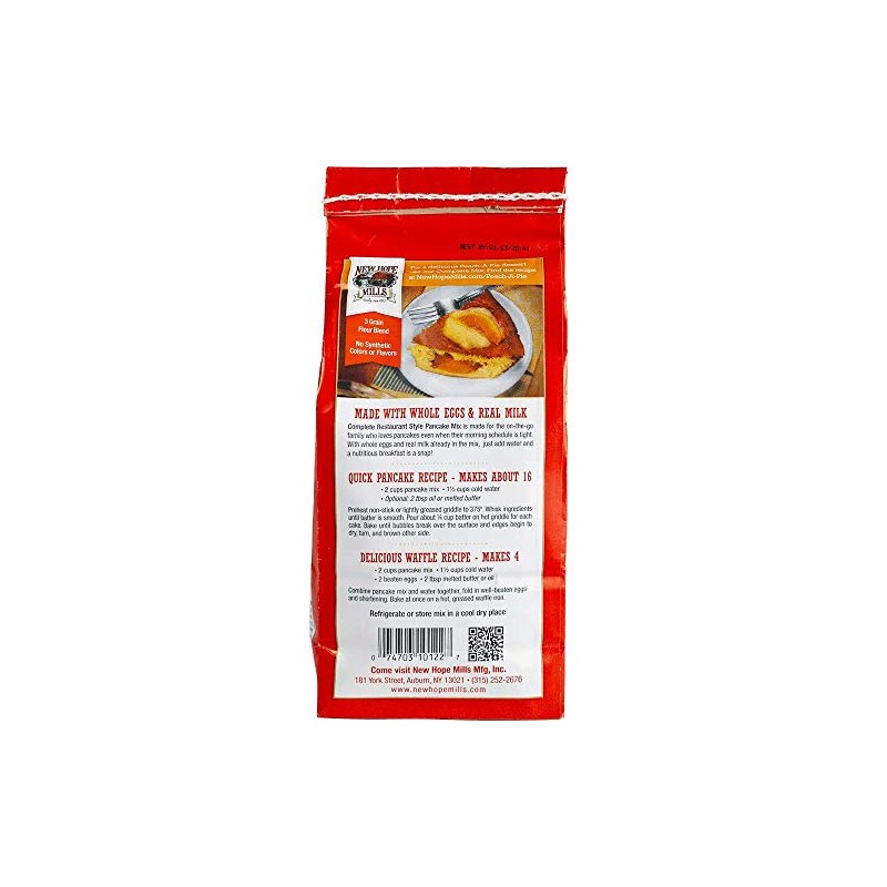 Complete Buttermilk Pancake Mix by New Hope Mills, Fluffy, Delicious
